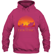Disney Lion King Classic Sunset Squad Hooded Sweatshirt Hooded Sweatshirt - HorseTee