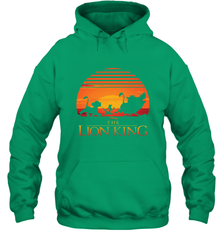 Disney Lion King Classic Sunset Squad Hooded Sweatshirt Hooded Sweatshirt - HorseTee