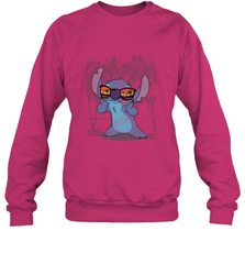 Disney Lilo and Stitch Hawaii Beach Crewneck Sweatshirt Crewneck Sweatshirt - HorseTee