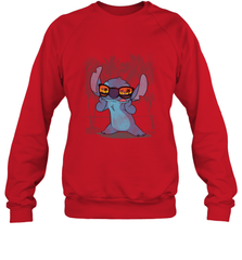 Disney Lilo and Stitch Hawaii Beach Crewneck Sweatshirt Crewneck Sweatshirt - HorseTee