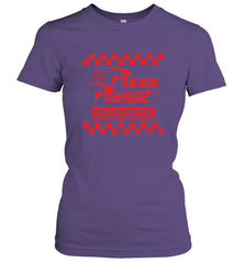 Disney Pixar Toy Story Pizza Planet Checkered Logo Women's T-Shirt Women's T-Shirt - HorseTee