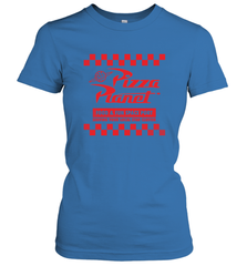 Disney Pixar Toy Story Pizza Planet Checkered Logo Women's T-Shirt Women's T-Shirt - HorseTee