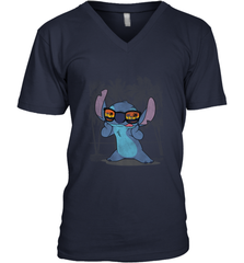 Disney Lilo and Stitch Hawaii Beach Men's V-Neck T-Shirt Men's V-Neck T-Shirt - HorseTee