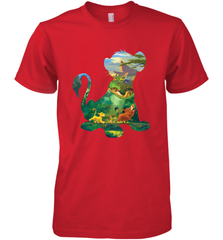 Disney Lion King Simba Silhouette Graphic Men's Premium T-Shirt Men's Premium T-Shirt - HorseTee