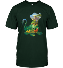 Disney Lion King Simba Silhouette Graphic Men's T-Shirt Men's T-Shirt - HorseTee