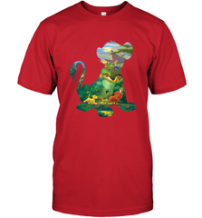 Disney Lion King Simba Silhouette Graphic Men's T-Shirt Men's T-Shirt - HorseTee