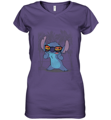 DisneyLilo and Stitch Hawaii Women's V-Neck T-Shirt Women's V-Neck T-Shirt - HorseTee