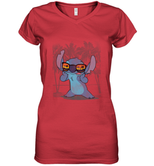 DisneyLilo and Stitch Hawaii Women's V-Neck T-Shirt Women's V-Neck T-Shirt - HorseTee