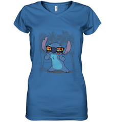 DisneyLilo and Stitch Hawaii Women's V-Neck T-Shirt Women's V-Neck T-Shirt - HorseTee