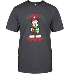 Disney Vintage Mickey Mouse Merry Christmas Men's T-Shirt Men's T-Shirt - HorseTee