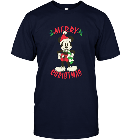 Disney Vintage Mickey Mouse Merry Christmas Men's T-Shirt