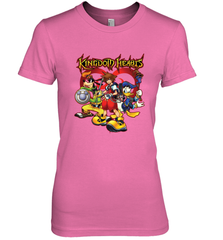 Disney Kingdom Hearts Team Ready Women's Premium T-Shirt Women's Premium T-Shirt - HorseTee