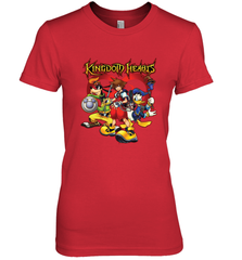 Disney Kingdom Hearts Team Ready Women's Premium T-Shirt Women's Premium T-Shirt - HorseTee
