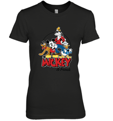 Disney Mickey Mouse and Friends Women's Premium T-Shirt Women's Premium T-Shirt - HorseTee