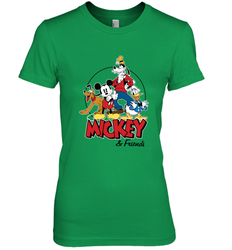 Disney Mickey Mouse and Friends Women's Premium T-Shirt