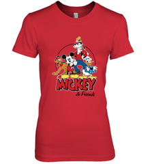 Disney Mickey Mouse and Friends Women's Premium T-Shirt Women's Premium T-Shirt - HorseTee