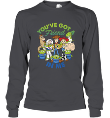 Disney Pixar Toy Story Cartoon You Have Got A Friend In Me Long Sleeve T-Shirt Long Sleeve T-Shirt - HorseTee
