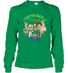 Disney Pixar Toy Story Cartoon You Have Got A Friend In Me Long Sleeve T-Shirt Long Sleeve T-Shirt - HorseTee