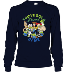 Disney Pixar Toy Story Cartoon You Have Got A Friend In Me Long Sleeve T-Shirt Long Sleeve T-Shirt - HorseTee