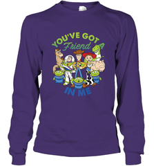Disney Pixar Toy Story Cartoon You Have Got A Friend In Me Long Sleeve T-Shirt Long Sleeve T-Shirt - HorseTee