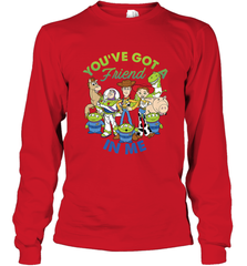 Disney Pixar Toy Story Cartoon You Have Got A Friend In Me Long Sleeve T-Shirt Long Sleeve T-Shirt - HorseTee