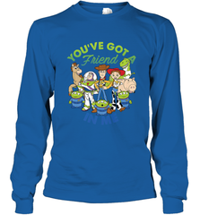 Disney Pixar Toy Story Cartoon You Have Got A Friend In Me Long Sleeve T-Shirt Long Sleeve T-Shirt - HorseTee