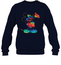 Disney Tie Dye Mickey Mouse Crewneck Sweatshirt