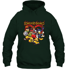 Disney Kingdom Hearts Team Ready Hooded Sweatshirt Hooded Sweatshirt - HorseTee
