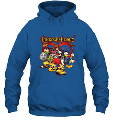 Disney Kingdom Hearts Team Ready Hooded Sweatshirt Hooded Sweatshirt - HorseTee