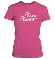 Disney Pixar Toy Story Pizza Planet Distressed Logo Women's T-Shirt Women's T-Shirt - HorseTee