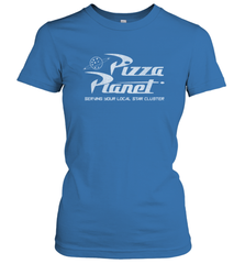 Disney Pixar Toy Story Pizza Planet Distressed Logo Women's T-Shirt Women's T-Shirt - HorseTee