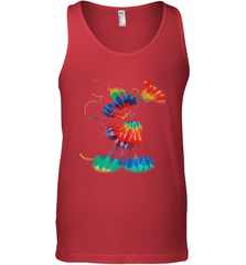 Disney Tie Dye Mickey Mouse Men's Tank Top Men's Tank Top - HorseTee