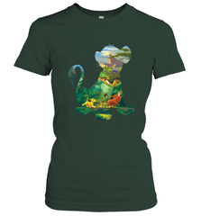 Disney Lion King Simba Silhouette Graphic Women's T-Shirt Women's T-Shirt - HorseTee