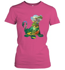 Disney Lion King Simba Silhouette Graphic Women's T-Shirt Women's T-Shirt - HorseTee
