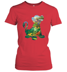 Disney Lion King Simba Silhouette Graphic Women's T-Shirt Women's T-Shirt - HorseTee