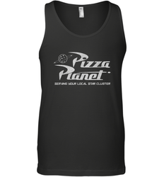 Disney Pixar Toy Story Pizza Planet Distressed Logo Men's Tank Top