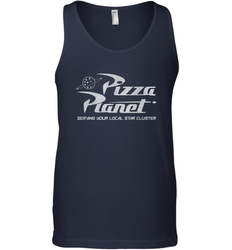 Disney Pixar Toy Story Pizza Planet Distressed Logo Men's Tank Top