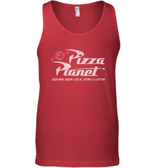 Disney Pixar Toy Story Pizza Planet Distressed Logo Men's Tank Top Men's Tank Top - HorseTee