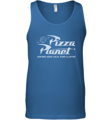 Disney Pixar Toy Story Pizza Planet Distressed Logo Men's Tank Top Men's Tank Top - HorseTee