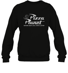 Disney Pixar Toy Story Pizza Planet Distressed Logo Crewneck Sweatshirt