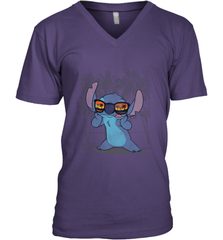 DisneyLilo and Stitch Hawaii Men's V-Neck T-Shirt Men's V-Neck T-Shirt - HorseTee