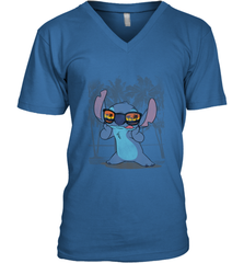 DisneyLilo and Stitch Hawaii Men's V-Neck T-Shirt Men's V-Neck T-Shirt - HorseTee