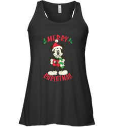 Disney Vintage Mickey Mouse Merry Christmas Women's Tank Top