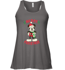 Disney Vintage Mickey Mouse Merry Christmas Women's Tank Top Women's Tank Top - HorseTee