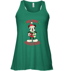 Disney Vintage Mickey Mouse Merry Christmas Women's Tank Top Women's Tank Top - HorseTee