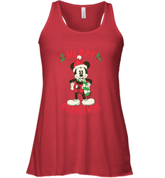Disney Vintage Mickey Mouse Merry Christmas Women's Tank Top