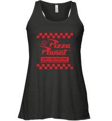 Disney Pixar Toy Story Pizza Planet Checkered Logo Women's Tank Top