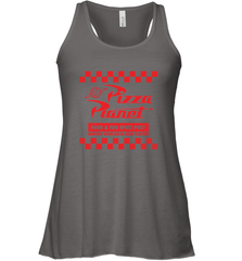 Disney Pixar Toy Story Pizza Planet Checkered Logo Women's Tank Top Women's Tank Top - HorseTee