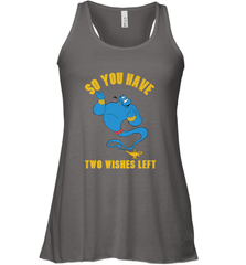 Disney Aladdin Genie So You Have Two Wishes Left Portrait Women's Tank Top Women's Tank Top - HorseTee