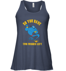 Disney Aladdin Genie So You Have Two Wishes Left Portrait Women's Tank Top Women's Tank Top - HorseTee